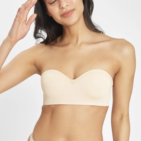 Lively The No-Wire Strapless: Toasted Almond - 34C - Picture 1 of 5